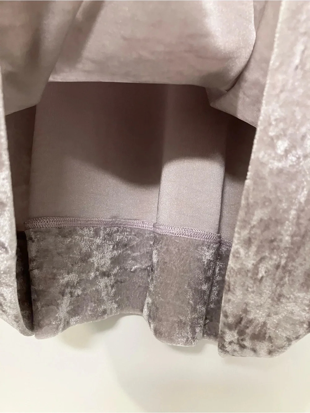 Lululemon Warm Down Crew Crushed Velvet Chrome *Sz 8* Special Edition Silver